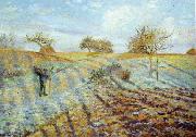 Camille Pissaro Hoarfrost oil on canvas